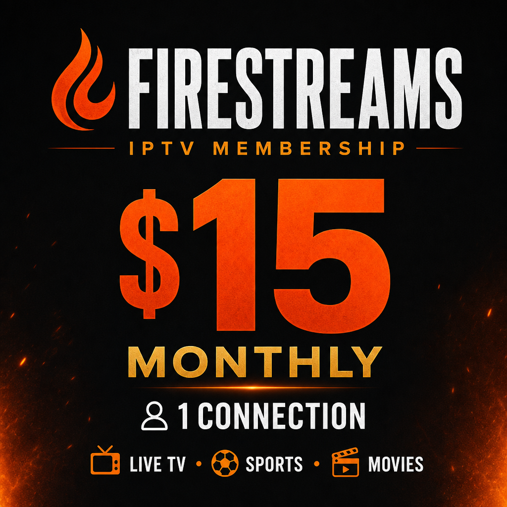 Firestreams Monthly 1 Connection $15