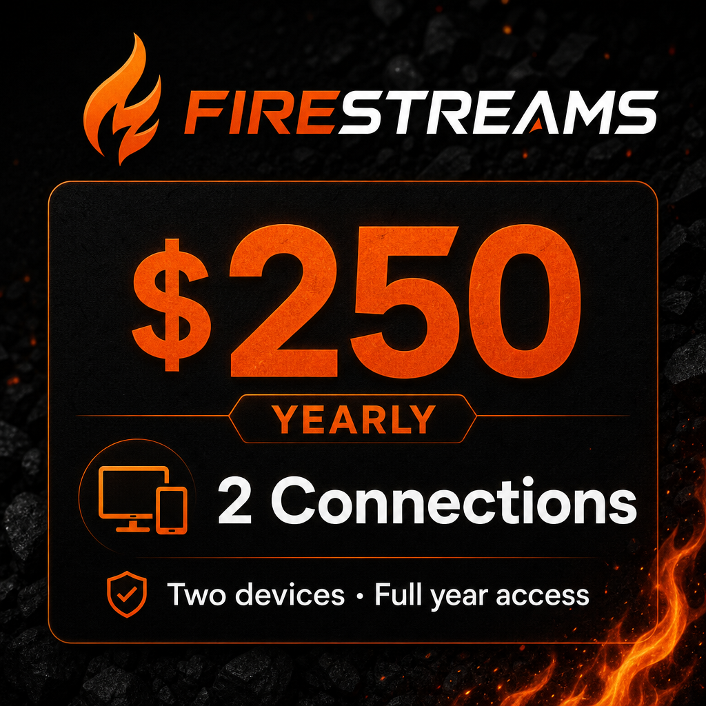Firestreams Yearly 2 Connections $250